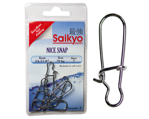 Морская застежка Saikyo SA-11-08 -5шт (100кг)
