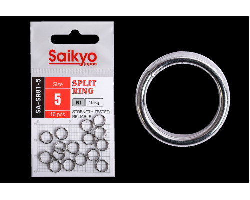 Заводное кольцо Saikyo SA-SR81-5 16шт (10кг)