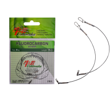 Поводок Ushiwaka Fluorocarbon UF1508, 8кг/15см, 2шт
