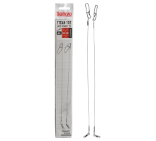 Поводок Saikyo Titan 1x1 Jerk №2 STOJ23030, 30кг/30см, 2шт