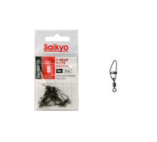 Вертлюг с застежкой Saikyo SA-305-05 - 10 шт (30кг)
