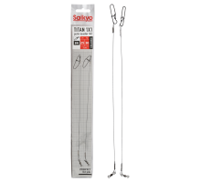 Поводок Saikyo Titan 1x1 Jerk №2 STOJ22530, 30кг/25см, 2шт