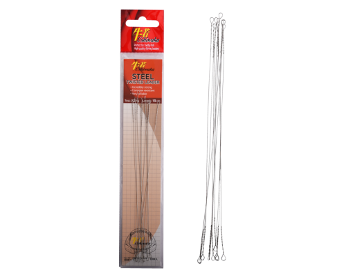 Поводок Ushiwaka Steel Twisted UST1579, 7,9кг/15см, 10шт