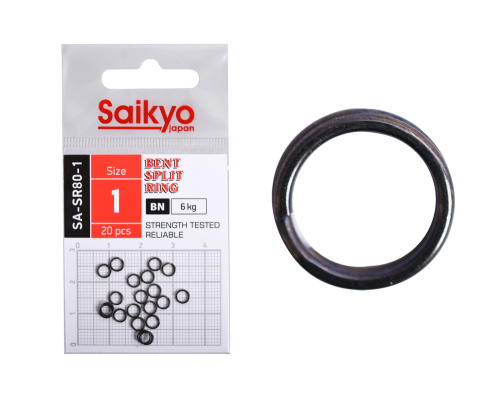 Заводное кольцо Saikyo SA-SR80-1 20шт (6кг)