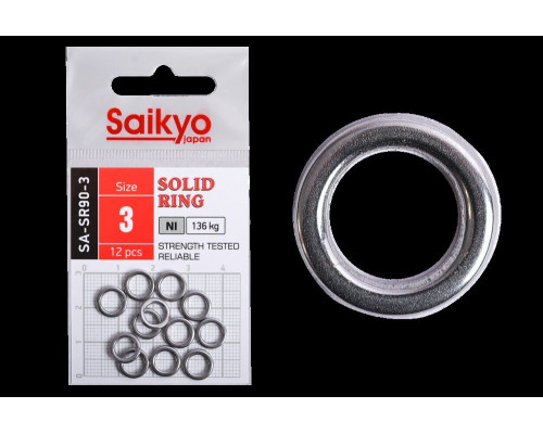 Кольцо неразъемное Saikyo SA-SR90-3 12шт (136кг)
