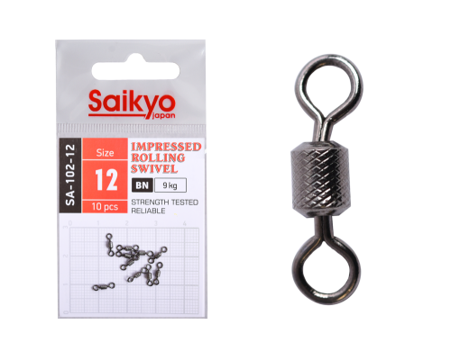 Вертлюг Saikyo SA-102-12 - 10 шт (9кг)