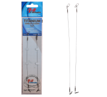Поводок Ushiwaka Titanium Single UTS11507, 1х1, 7кг/15см, 2шт