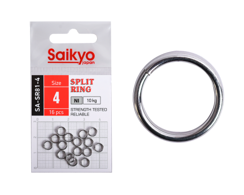 Заводное кольцо Saikyo SA-SR81-4 16шт (10кг)