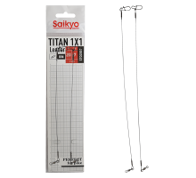 Поводок Saikyo Titan 1x1 STO2007, 7кг/20см, 2шт