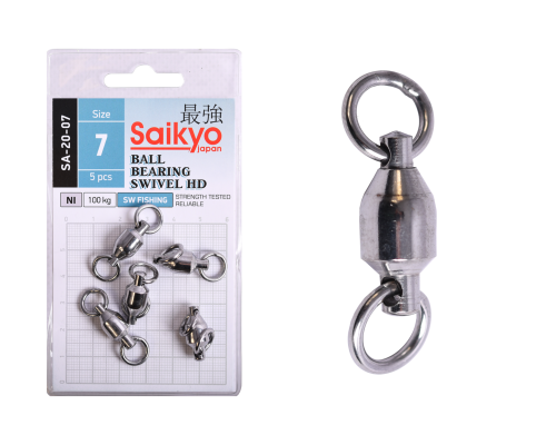 Морской вертлюг Saikyo SA-20-07 -5шт (100кг)