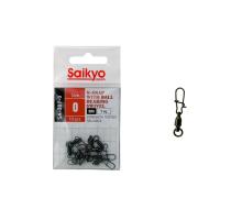 Вертлюг с застежкой Saikyo SA-307-0 - 10 шт (12кг)