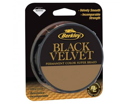 Шнур Berkley BLACK VELVET, 110M, 0.12MM