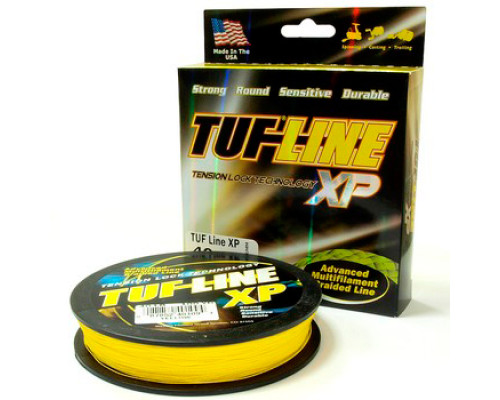 Шнур плет. Tufline XP, 91m, 0,33mm, 28,0kg, желтый