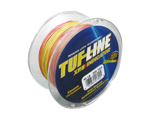 Шнур плет. Tufline Indicator XP, 137m 0,23mm, 16,0kg, 3 цвета