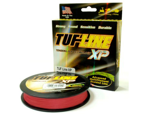 Шнур плет. Tufline XP, 137m, 0,20mm, 12,0kg, красный