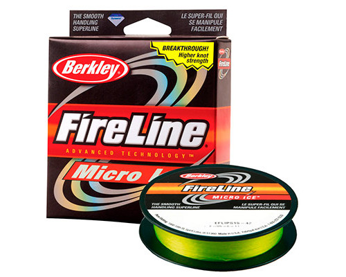 Шнур Berkley FIRELINE MICRO ICE Green, 45M, 0.20MM