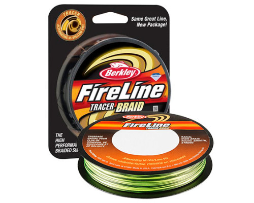 Шнур Berkley FIRELINE TRACER BRAID, 270M, 0.18MM