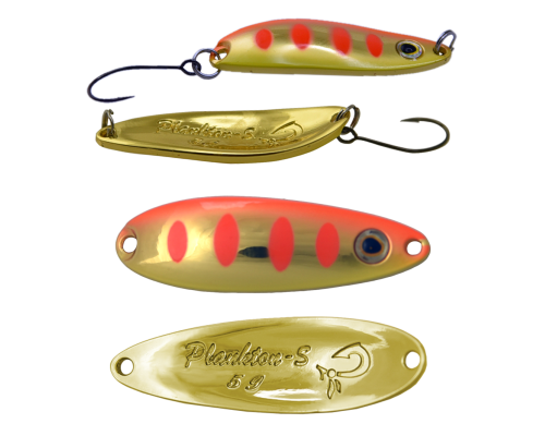 Блесна колеблющаяся LureMax Plankton-S, 40 мм, 5г., 24