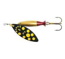 Блесна вращ. Mepps AGLIA LONG HEAVY, 1, Black/Yellow