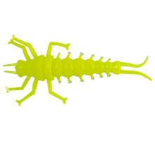 Мягкие приманки LureMax STONE FLY 1,5"/4,5 см,001-Chartreuse (10 шт)