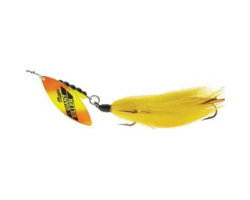 Блесна вращ. Mepps GIANT TANDEM Gold/Yellow, 5, (блистер)