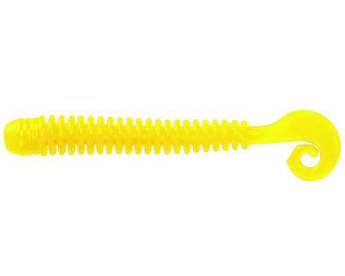 Мягк.приманки LureMax CHEEKY WORM 4''/10см, LSCW4-001 Chartreuse (10 шт.)
