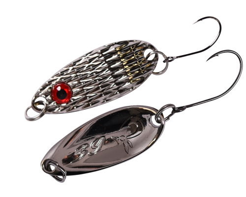 Блесна колеблющаяся LureMax Plankton 28мм., 3 г., 09, Red eye