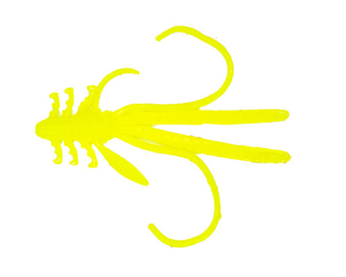Мягкие приманки LureMax KRAKEN 2,5"/6см, LSK25-001 Chartreuse (10 шт)