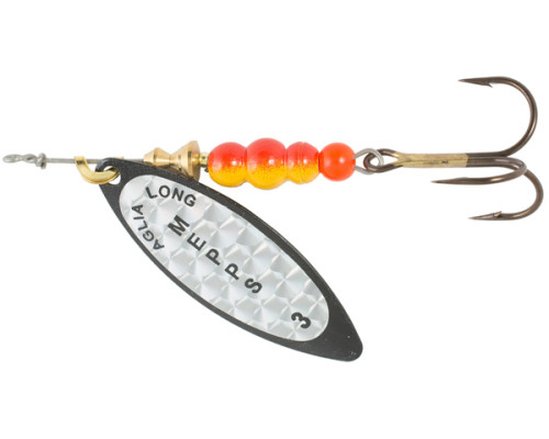 Блесна вращ. Mepps AGLIA LONG RAINBO, 3, Black