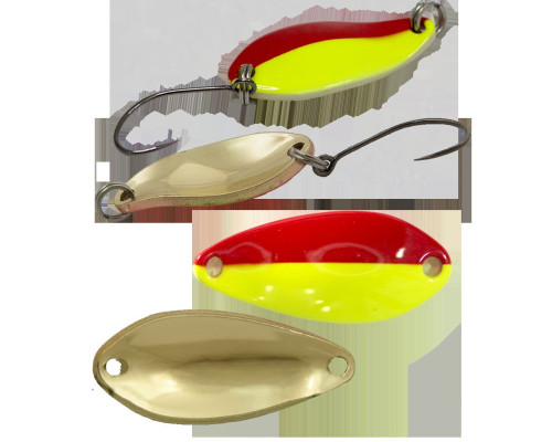 Блесна колеблющаяся LureMax Dotty, 25мм., 2,4 г., 11