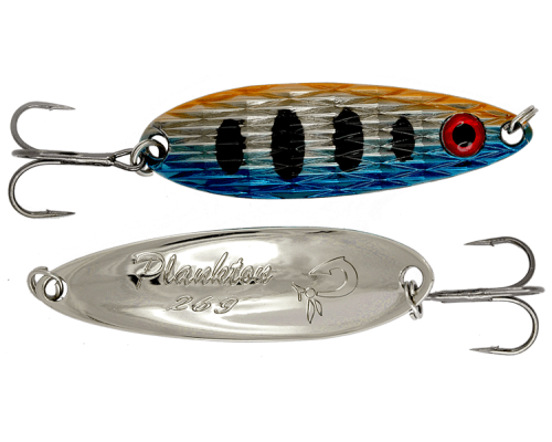 Блесна колеблющаяся LureMax Plankton 64мм., 18 г., 42, Red eye