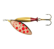 Блесна вращ. Mepps AGLIA LONG HEAVY, 1, Copper PTS Red