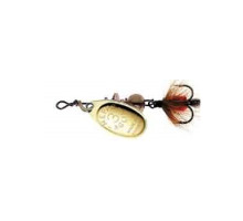 Блесна вращ. Mepps AGLIA MOUCHE, 1, Gold/Red fly