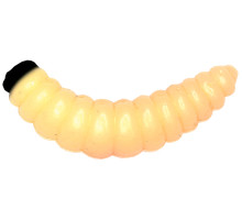 Мягк.приманки LureMax WOOD WORM 1''/2см, LSW1-023 Natural Cream (1 шт.)