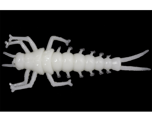 Мягкие приманки LureMax STONE FLY 1,5"/4,5 см,009-White UV (10 шт)