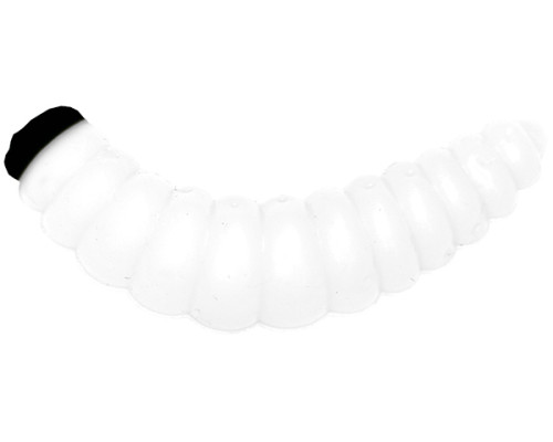 Мягкие приманки LureMax WOOD WORM 1''/2,5см, LSW1-020 Glow White (10 шт.)