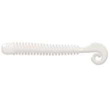 Мягк.приманки LureMax CHEEKY WORM 3,5''/8,5см, LSCW35-009 White UV (10 шт.)