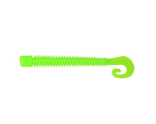 Мягк.приманки LureMax CHEEKY WORM 4''/10 см, LSCW4-06-042 Chartreuse True (6 шт.)