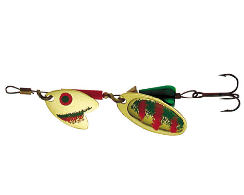 Блесна вращ. Mepps TANDEM TROUT, 0, Gold/Green/Orange (блистер)