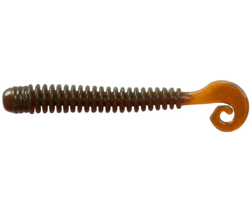 Мягк.приманки LureMax CHEEKY WORM 2,5''/6,25см, LSCW25-003 Motor Oil (10 шт.)