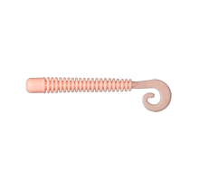 Мягк.приманки LureMax CHEEKY WORM 2,5''/6 см, LSCW25-10-033 Bubble Gum (10 шт.)