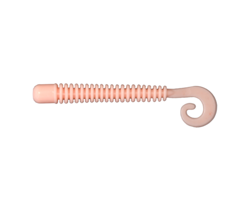 Мягк.приманки LureMax CHEEKY WORM 2,5''/6 см, LSCW25-10-033 Bubble Gum (10 шт.)