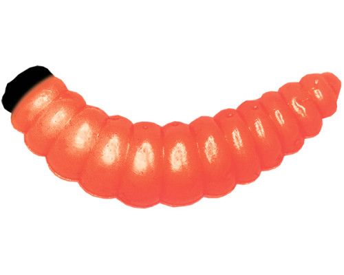 Мягкие приманки LureMax WOOD WORM 1''/2,5см, LSW1-017 Orange (10 шт.)