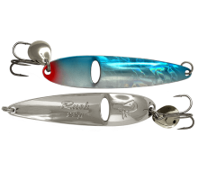 Блесна колеблющаяся LureMax Rush 90мм., 28 г., 20, Silver eye