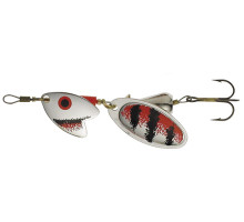 Блесна вращ. Mepps TANDEM TROUT, 1, Black/SILVER/Red (блистер)
