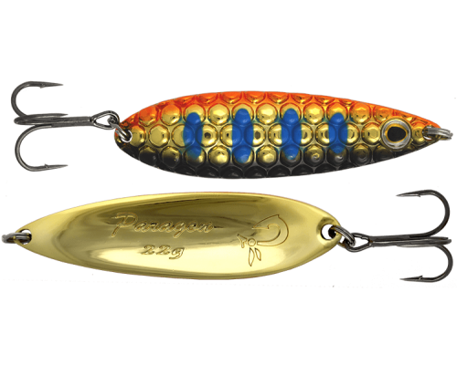 Блесна колеблющаяся LureMax Paragon 70мм., 22 г., 17,White eye
