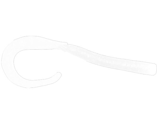Мягкие приманки LureMax LOMBRIZA 4''/9,5см, LSL4-020 Glow White (10 шт.)