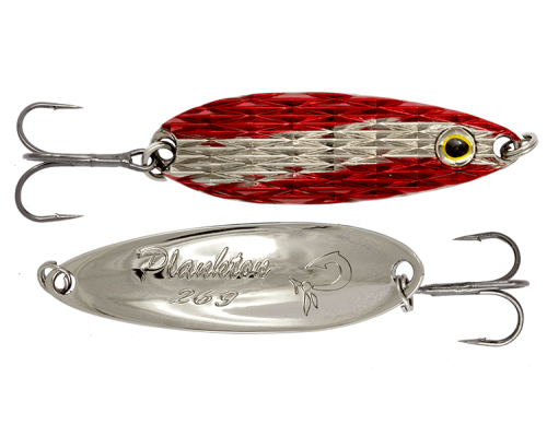 Блесна колеблющаяся LureMax Plankton 75мм., 26 г., 35, White eye