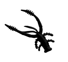 Мягк.приманки LureMax VOODOO BUG 2''/5см, LSVB2-006 Black (10 шт.)