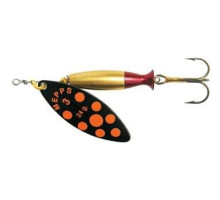 Блесна вращ. Mepps AGLIA LONG HEAVY, 2, Black/Orange